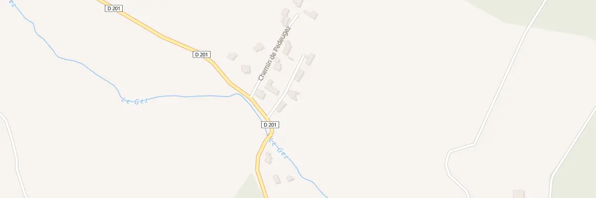 Plan du 12 Rte de Larreule à Momas