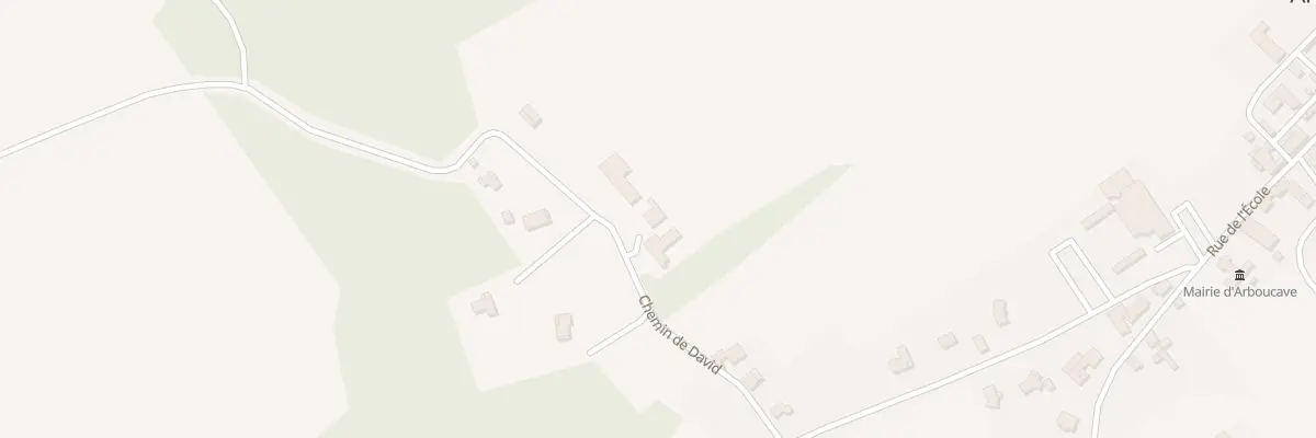 Plan du 200 Che de David à Arboucave