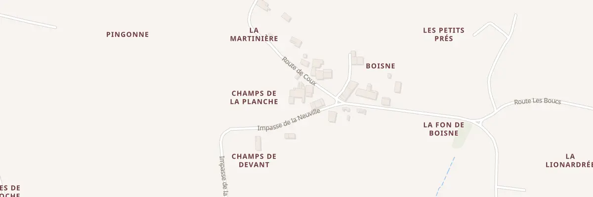 Plan du 5101 Boisne à Rouffignac