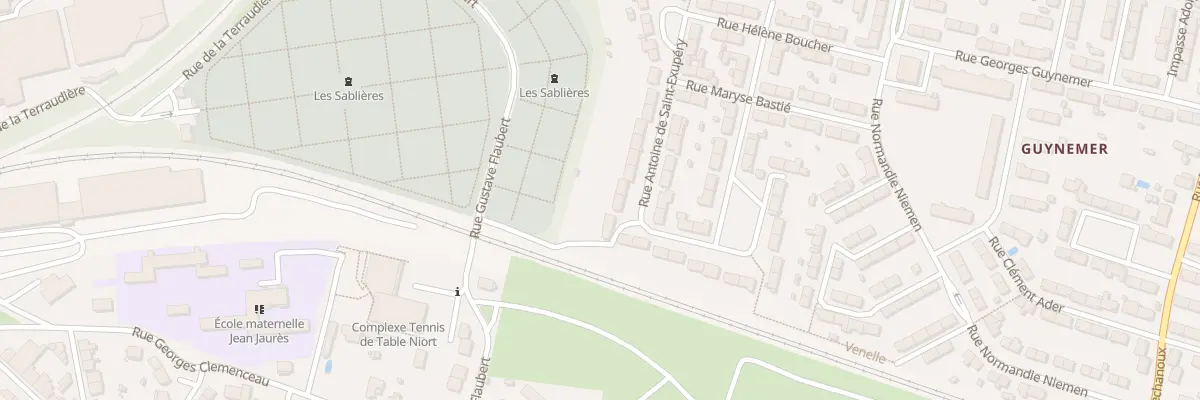 Plan du 47 Rue A de Saint-Exupery à Niort
