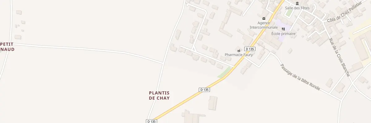 Plan du 9 Lot le Plantis de Chay à Chérac