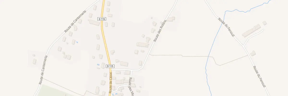Plan du 48 Au Robin à Civrac-de-Blaye