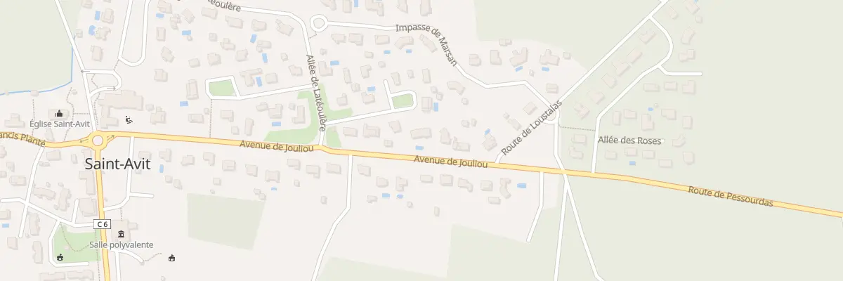 Plan du 112 Imp des Palombes à Saint-Avit