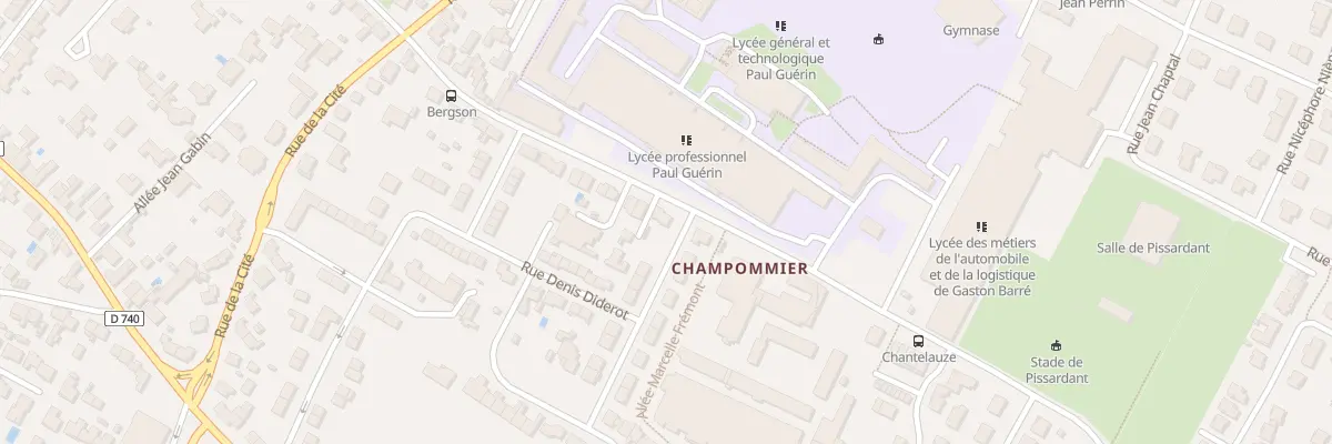 Plan du 32 Rue Pierre Chantelauze à Niort