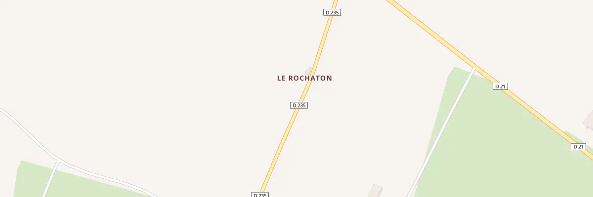 Plan du 1 Rochaton à Beaumont-Pied-de-Bœuf