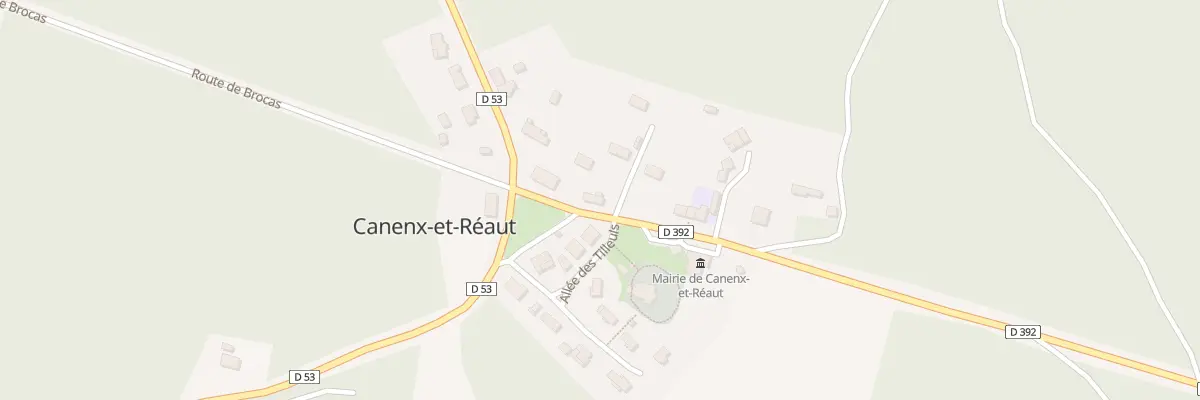 Plan du 63 Rte de Lucbardez à Canenx-et-Réaut