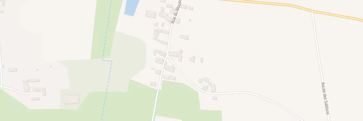 Plan du 10 Rue du Moulin à Terranjou