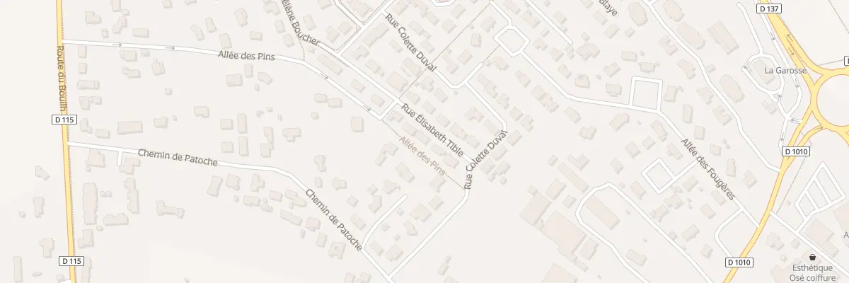 Plan du 51 Rue Elisabeth Tible à Saint-André-de-Cubzac
