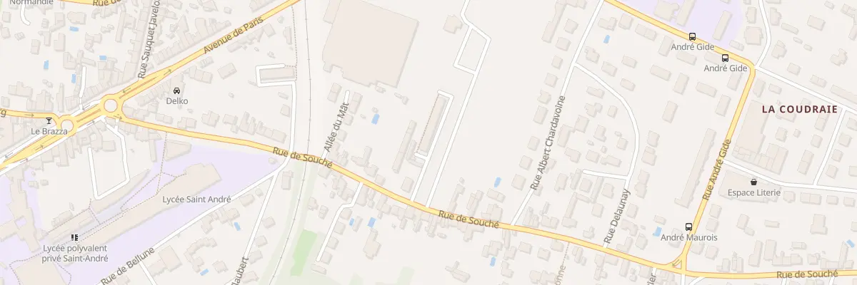 Plan du 49 Rue de Souché à Niort