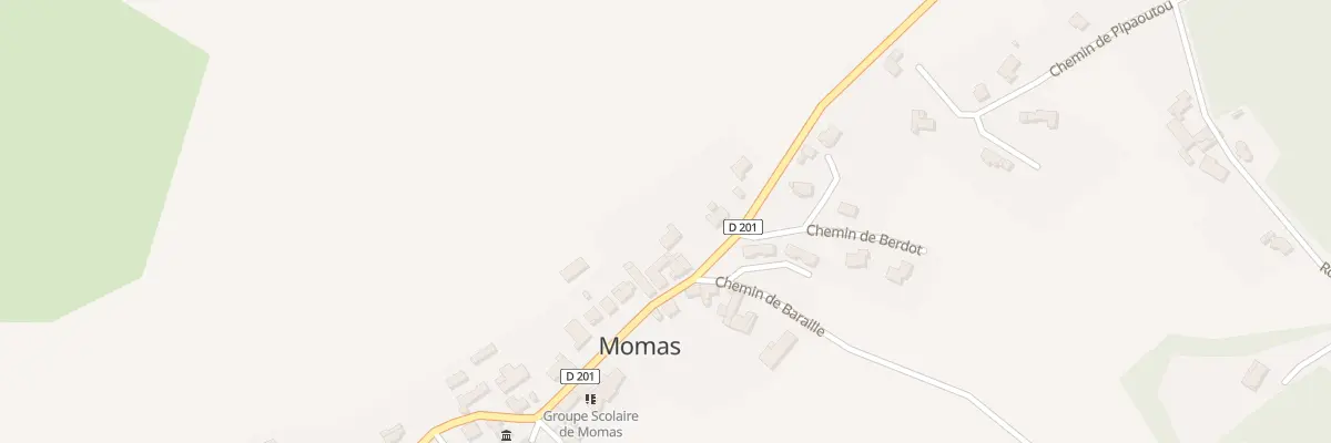 Plan du 41 Che de la Carrère à Momas