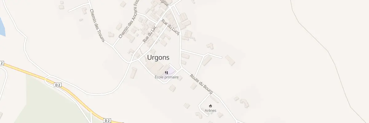 Plan du 147 Rte du Bourg à Urgons