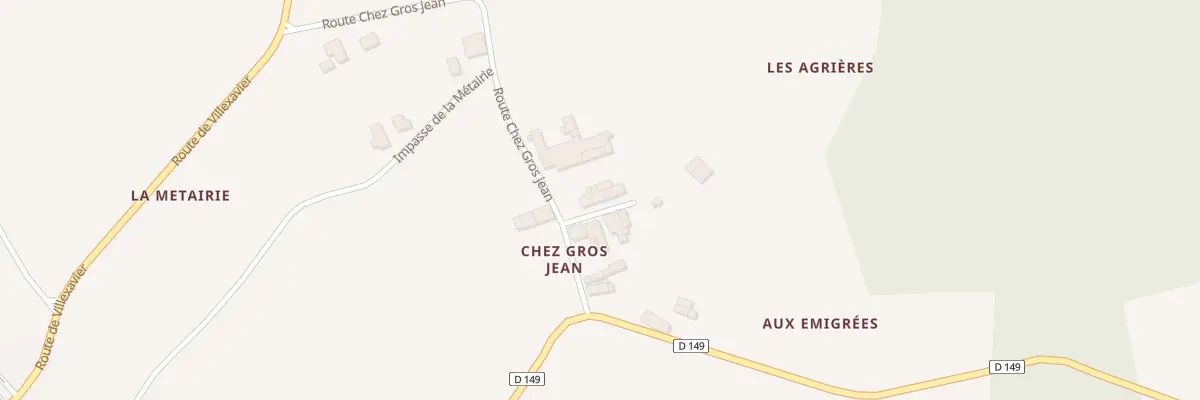 Plan du 5084A Chez Gros Jean à Rouffignac