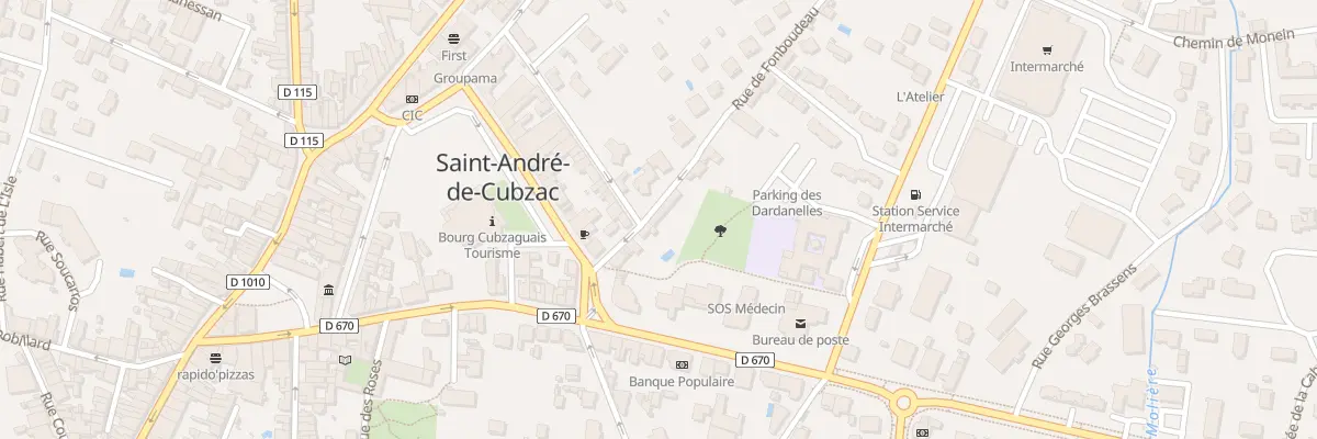 Plan du 5 Rue de Fonboudeau à Saint-André-de-Cubzac