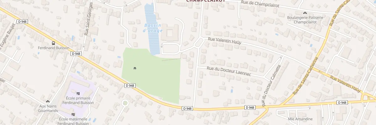 Plan du 11 Rue André Georges Lasseron à Niort