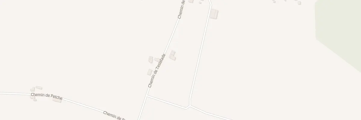 Plan du 247 Che de Testelade à Bascons