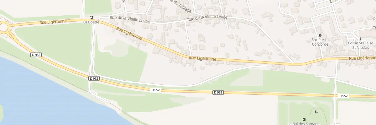 Plan du 87 Rue Ligérienne (La Daguenière) à Loire-Authion
