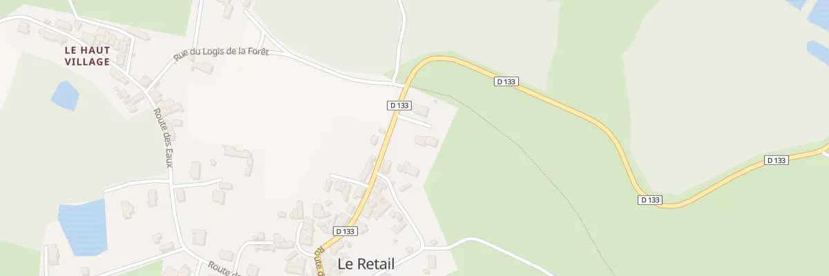 Plan du 2 Imp de l’Oree de la Foret au Retail