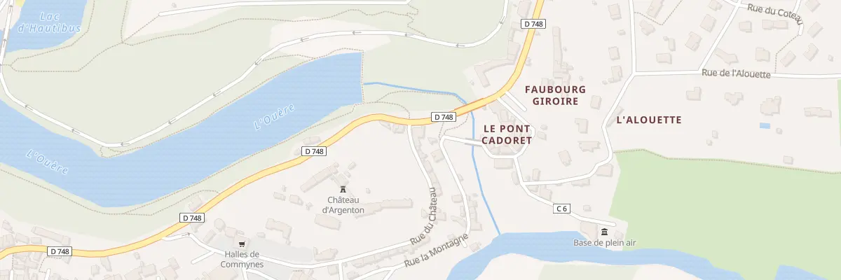 Plan du 32B Rue du Chateau Argenton à Argentonnay