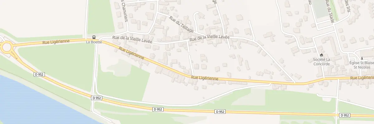 Plan du 136 Rue Ligérienne (La Daguenière) à Loire-Authion