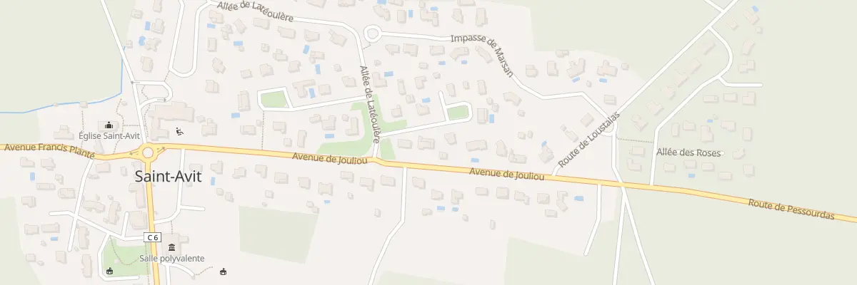 Plan du 56 Imp des Palombes à Saint-Avit