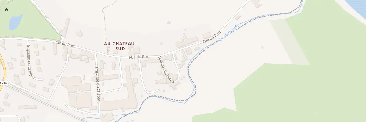 Plan du 27 Rue du Port à Beautiran