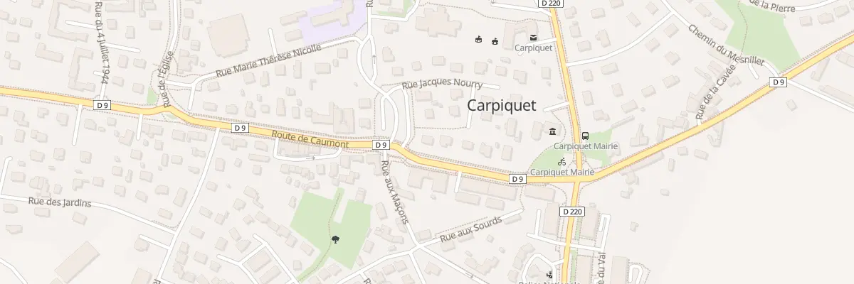 Plan du 54 Rte de Caumont à Carpiquet