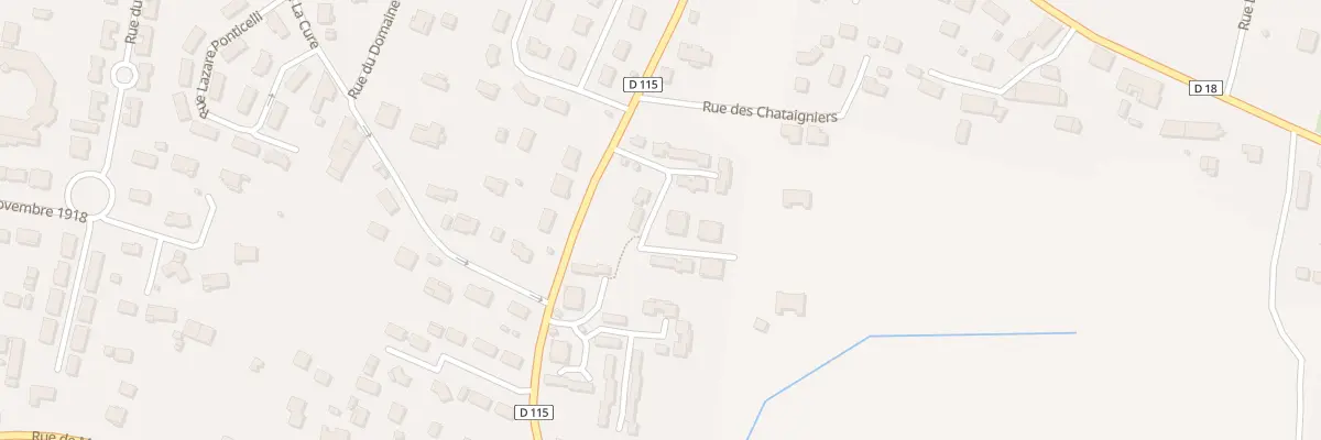 Plan du 467 Rte de Civrac à Générac