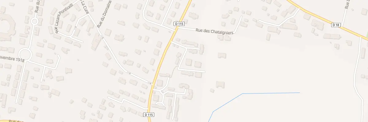 Plan du 327 Rte de Civrac à Saint-Savin