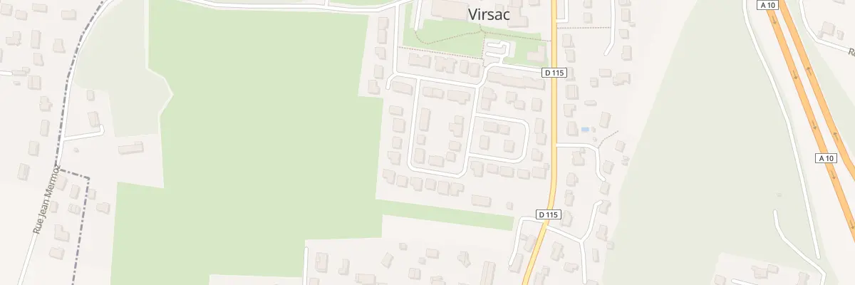 Plan du 5 Rue de la Croix du Sud à Virsac