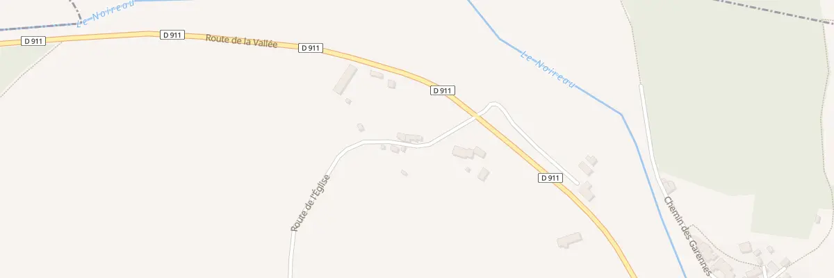 Plan du 10 La Rue à Cahan