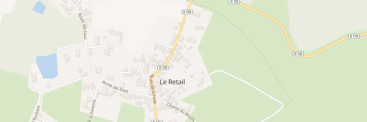 Plan du 19 Rue du Lavoir au Retail