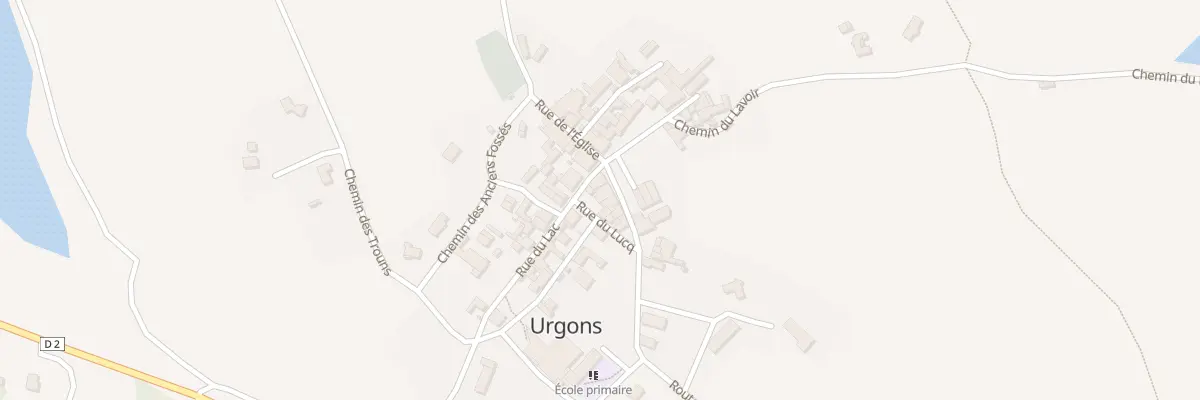 Plan du 12 Rte du Bourg à Urgons
