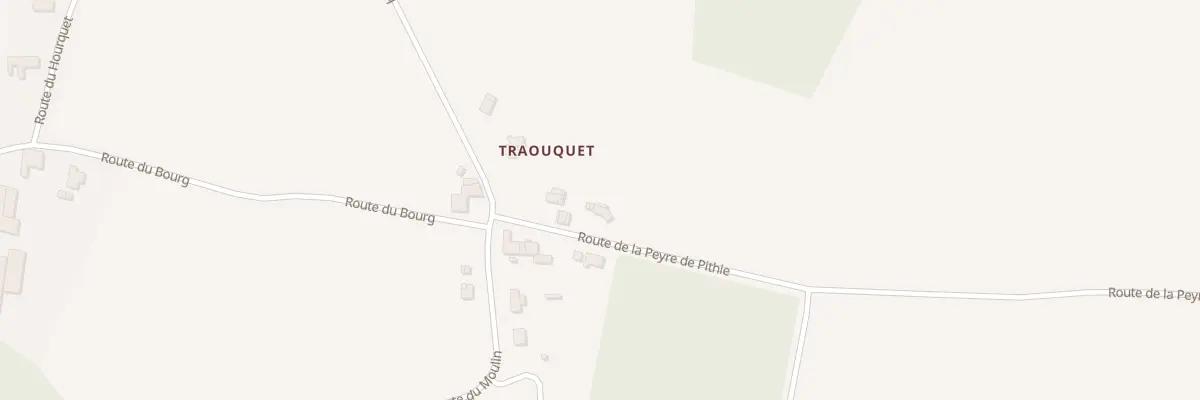Plan du 80 Rte de la Peyre de Pithie à Fargues