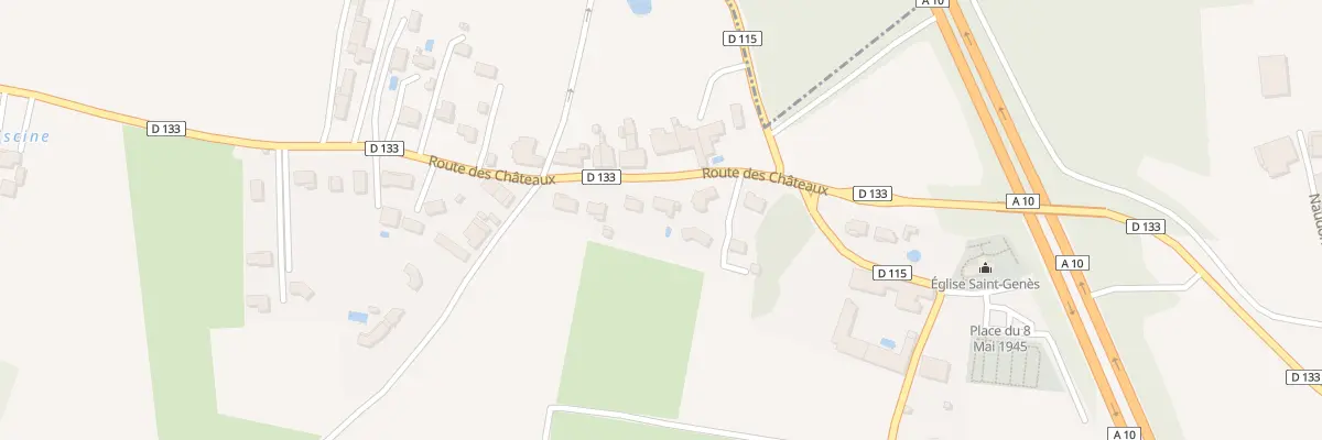 Plan du 211 Bourg de Virsac à Virsac