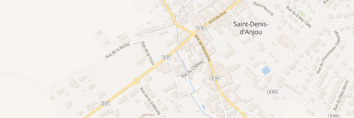 Plan du 3 Rte d’Angers à Saint-Denis-d’Anjou