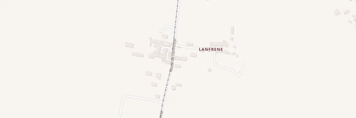 Plan du 6 Lanfrene à Tessé-Froulay