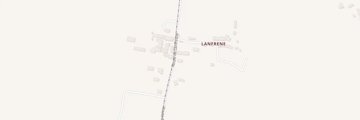 Plan du 4 Lanfrene à Tessé-Froulay