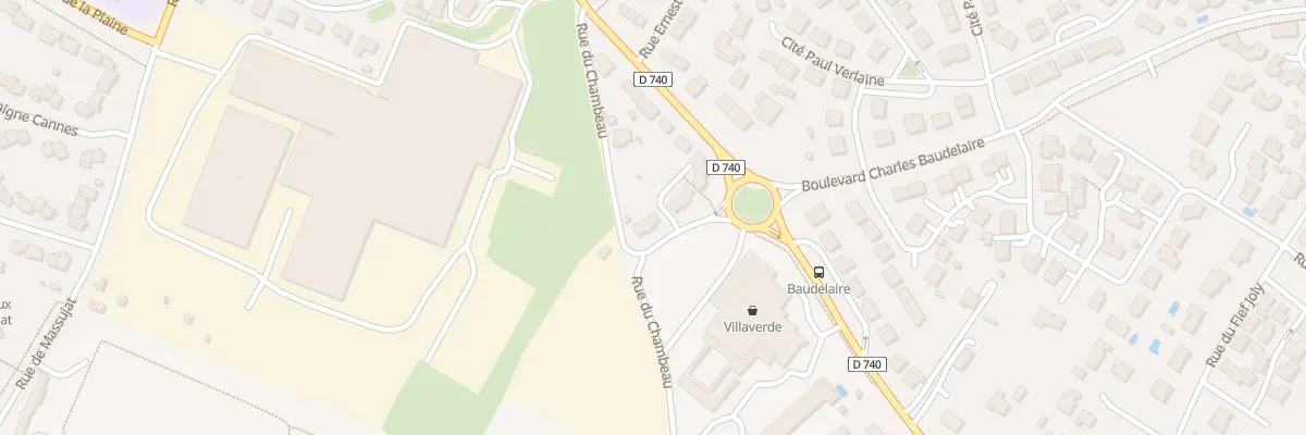 Plan du 1 All Jacques Lacan à Niort