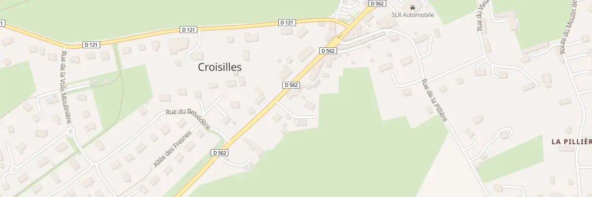 Plan du 13 Rte de Thury-Harcourt à Croisilles