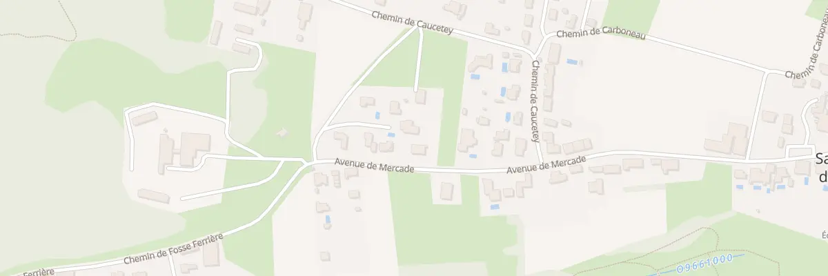 Plan du 38 Caucetey Nord à Saint-Caprais-de-Bordeaux