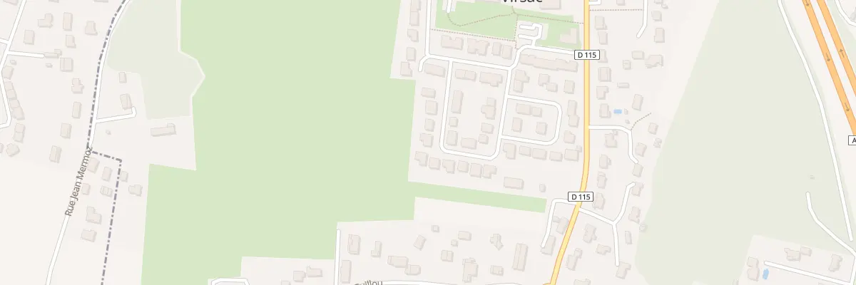 Plan du 8 Rue de la Croix du Sud à Virsac