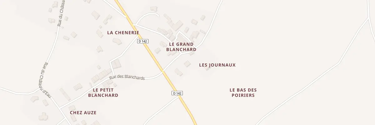 Plan du 18B Rue des Blanchards à Clam