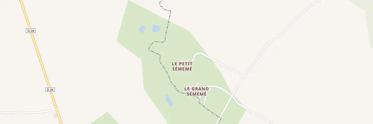 Plan du 4 Che Sememes à Saulges