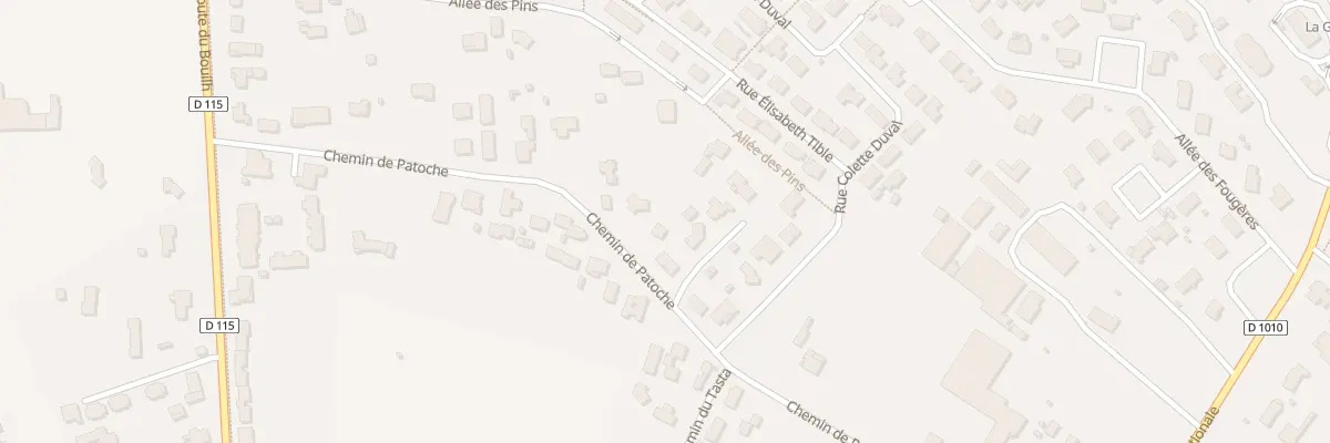 Plan du 49 Che de Patoche à Saint-André-de-Cubzac