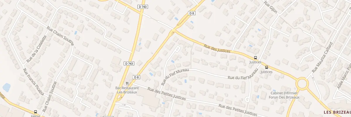 Plan du 4 Rue George Sand à Niort