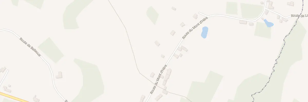 Plan du 401 Rte du Mont d’Hére à La Coulonche