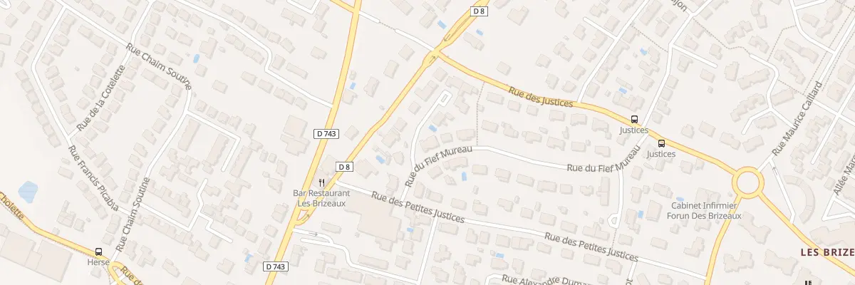 Plan du 2 Rue George Sand à Niort