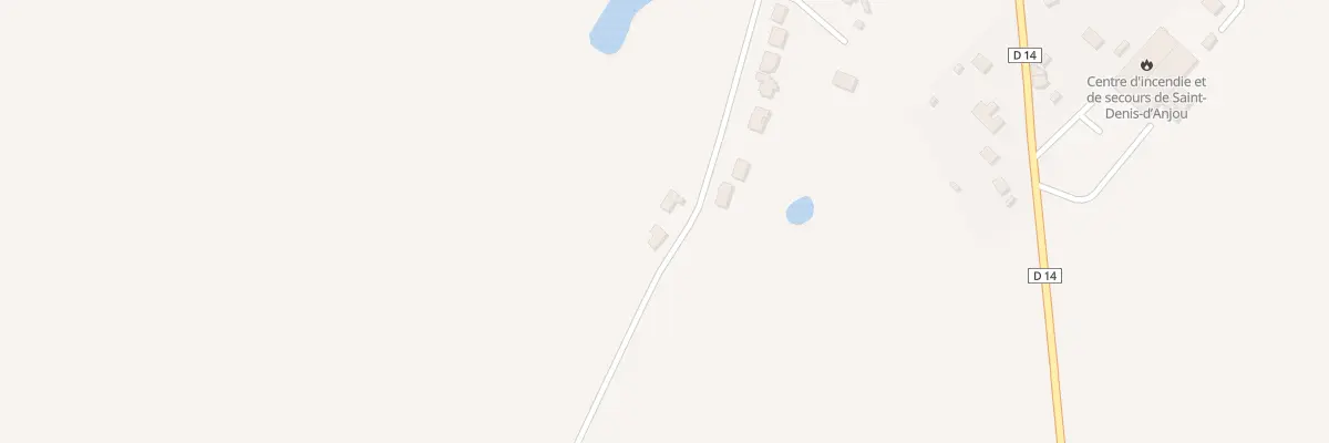 Plan du 1 La Pierre à Saint-Denis-d’Anjou