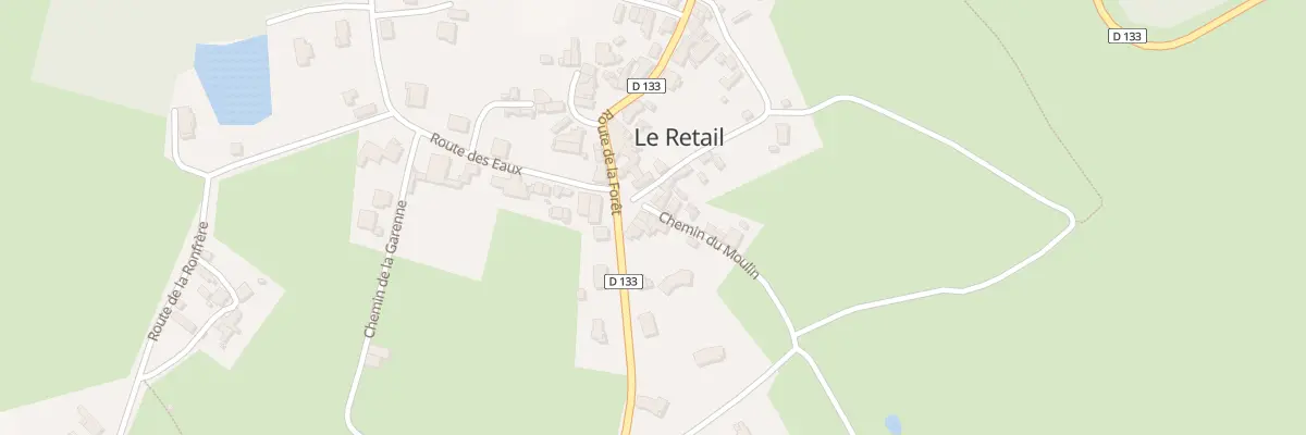 Plan du 1 Pl de l’Albizia au Retail