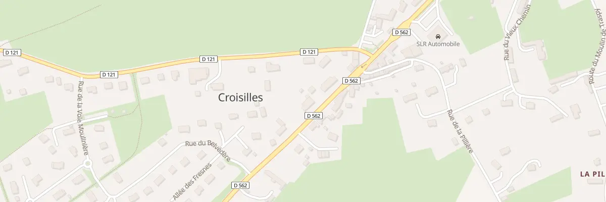 Plan du 10 Rte de Thury-Harcourt à Croisilles